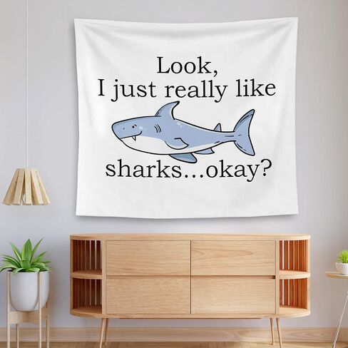 QGFM نسيج القرش، ديكور جدار القرش، تشريح سمك القرش التعليمي نسيج الجدار شنقا للفصول الدراسية غرفة نوم الأطفال ديكور غرفة اللعب، ديكور الأحياء البحرية، ديكور الفصول الدراسية المحيط، 50 × 60 بوصة in Kuwait