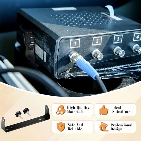 Zonon 1 Set Radio Replacement Mounting Bracket Compatible with Cobra 29 or Uniden 78 CB Radio with 2pcs 5mm Bracket Knobs in Saudi Arabia