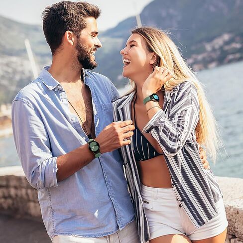 Geak 5 Pack Stretcy Bands متوافقة مع Samsung Galaxy Watch 7 6 5 4 Fe Band 40mm 44mm 45mm-Watch 6 4 Classic 42mm 46mm 43mm 47mm-Active 2 ، 20mm قابلة للتعديل مرنة نايلون سبورت سوار النساء الرجال الرجال in Kuwait