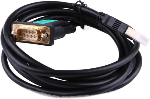 USB 2.0 to RS232 DB9 Serial Cable Male Converter Adapter with L2303 Chipset for Win10 8.1 8 7 XP 2000 5ft(PL2303 Chipset) in Saudi Arabia