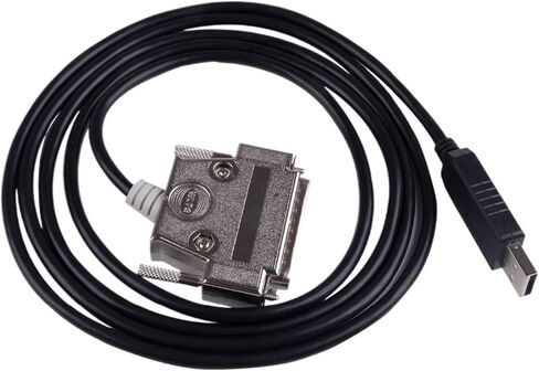 USB to DB25 Serial Programming Cable DB25 Male Null Modem Full Handshak Chipset Serial Converter Cable in Saudi Arabia