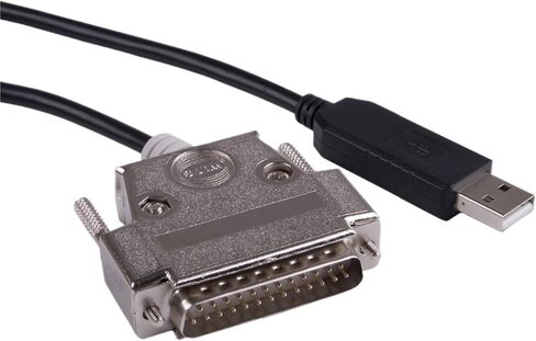 Chip USB to RS232 25 Pin Male Connector Serial Adapter Cable CNC Controls Programming Cable Compatib C-232R US-232R in Saudi Arabia