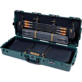 Trekking Green Pelican 1745 Bow case with TSA Locking latches.