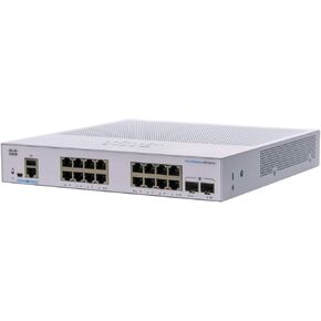 Cisco CBS250-16P-2G Business Series 16-Port Managed Ethernet Switch (Renewed)