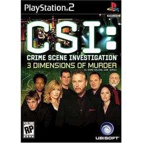 CSI: 3 Dimensions of Murder - PlayStation 2 (Renewed)