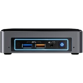 Intel Boxnuc7i7bnkq الوحدة التالية من مجموعة الحوسبة 3.5 جيجاهرتز I7-7567U UCFF Mini PC - أسود