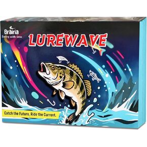 Mystery Fishing Kit - Summer Starter Set for Beginners, Tackle Box with Bass/Trout Lures, Teens & Adults Freshwater Gift