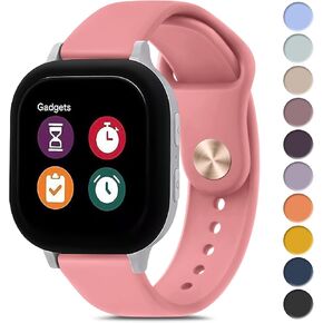 نطاقات Meliya لـ Gizmo Watch 3 2 1 / GABB Watch ، 20 مم إصدار سريع للسيليكون الناعم للرياضة الساحلية لفيزون Gizmo Smart Watch 3 2 1 للفتيات والفتيان