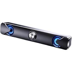 Computer Audio, Home Desktop Laptop, Small Speaker, Long USB Subwoofer