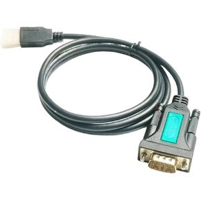 F1T-D2I USB RS232 Serial to DB9 Male Converter Adapter Cable مع مجموعة شرائح FT232RL للفوز 7/8/10 Vista XP 2000 Linux