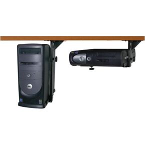 Martin Yale Industries 26155 CPU Mount Holder, Vert./Horizontal, 9-1/2-Inch x18-1/2-Inch x9-Inch, Black