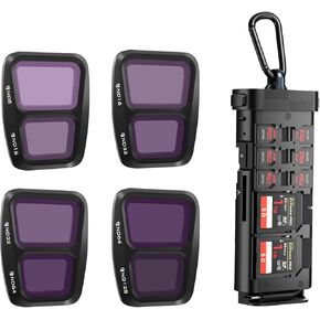 Freewell Air 3 Split ND Filter Kit مع قارئ بطاقة الثنائي