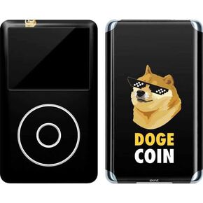 Skinit Decal MP3 Player Skin Compatible with iPod Classic (6th Gen) 80GB - Originally Designed Doge Coin Design