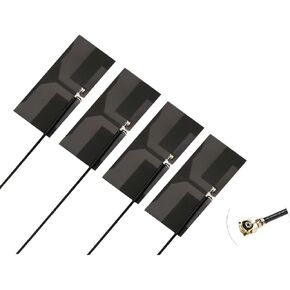100Pcs 2.4G 5G 5.8G Dual Band Antenna WF Module Built-in High Gain 5DBi Omnidirecational Ipex/u.fl Connector New 2025 for Arrival Reliable Electronic Component, Precision, Stable Performance