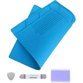 1 Set Soldering Mat Soldering Tool Mat Insulated Pad for Repair Workbench