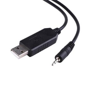 USB RS232 2.5 ملم جاك جاك رقاقة كابل برمجة المحول التسلسلي (RX-TIPTX-RINGGND-SLV)