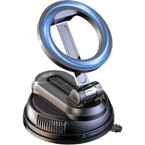 حامل هاتف 2-in-1 وتفريغ شفط مغناطيسي ، تم ترقيته بزاوية 360 درجة قابلة للتعديل ، وهو حامل هاتف للهاتف الخلوي الخالي من اليدين للسيارة/الصالة الرياضية/السطح الأملس ، متوافق مع هواتف iPhone & Android