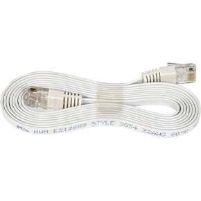 NETGEAR Premium CAT5E Flat Ethernet Cable (Catrbr50)