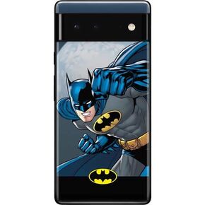 Skinit Phone Decal Skin Compatible with Google Pixel 6 - Officially Licensed Warner Bros Batman Ready for Action Design