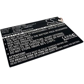 7300mAh/3.7V استبدال البطارية لـ Acer Iconia Tab W511 ، W511p ، Iconia W510 ، W510 32GB ، W510 64GB ، W510-1422 ، W510-1431 ، W510-1458 ، W510-1620 ، P/N: 1ICP4/83/103-2 ، AP12K