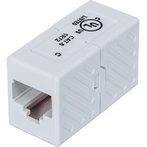 Intellinet IWP-MD F/F-C6 Cable Interface/Gender Adapter RJ45 8P8C White