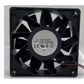 for PFB1224UHE 24V 2.40A 120X120X38MM 2-Wire Cooling Fan