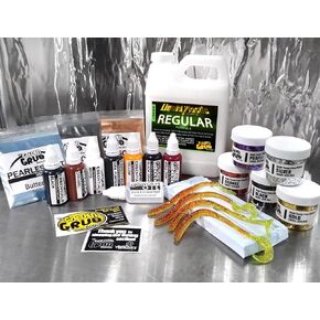 The Golden Grub Lure Co. - Super Starter Set - Mr. Twitchy Kit