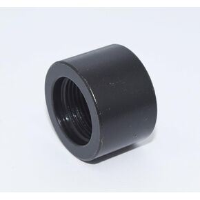 5/8" X 24 Bull Barrel Thread Protector .930 Dia. Black 5/8" Long Smooth #4166