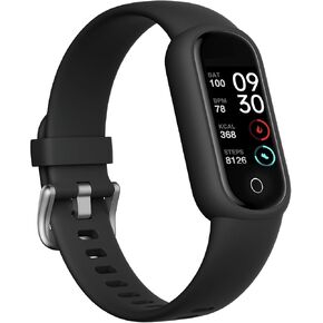 Fitness Tracker Watch with Sleep Tracker/IP68 Waterproof, Activity Tracker with Pedometer Step Counter, Health Watch for Women Men with 14 Sports Compatible Android iOS, Black in Saudi Arabia