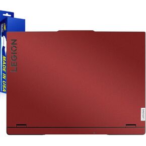 ArmorSuit MilitaryShield Matte Red Metallic Skin Vinyl Wrap for Lenovo Legion Pro 7 / 7i (Gen 8, 16 Inch) - Lid