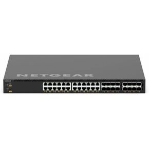 NETGEAR AV Line M4350-24X8F8V 40 Port Switch XSM4340V | L3 Managed Stackable | 24x10G PoE++ | 8x10G SFP+ | 8x25G SFP28 | Rack-Mountable | Cloud Care's 3 Year Warranty SupportPlus Included
