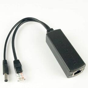Active PoE Splitter Power Over Ethernet 48V to 12V 2A for IEEE802.3at 24Watt