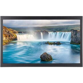17.3 Inch Display Full HD Embedded Industrial Metal Monitor Normal Non-Touch Version, 1920x1080 Physical Resolution WLED Display 400CD/Mm2 Normal Screen (Does Not Support