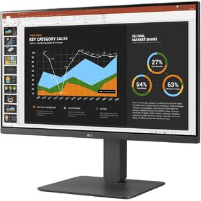 LG 24BR650B-C - FHD LED Monitor - HDMI, DisplayPort, USB-C - Speakers - 3 Year Warranty