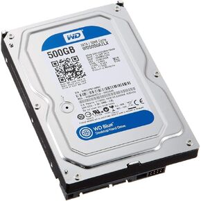 Western Digital Blue WD5000AZLX 500GB 7200RPM 32MB CACHE SATA III 6.0GB/ S 3.5IN محرك الأقراص الثابت