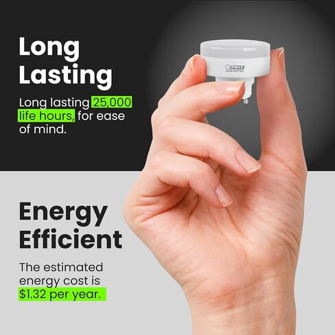 لمبة الإضاءة Feit Electric PU60/830/LED/GU24 60W EQ DM Squat LED in Saudi Arabia
