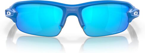 Oakley Youth OJ9008 Flak XXS Square Sunglasses, Matte White/Prizm Sapphire, 58 mm in Saudi Arabia
