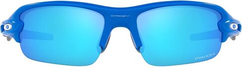 Oakley Youth OJ9008 Flak XXS Square Sunglasses, Matte White/Prizm Sapphire, 58 mm in Saudi Arabia