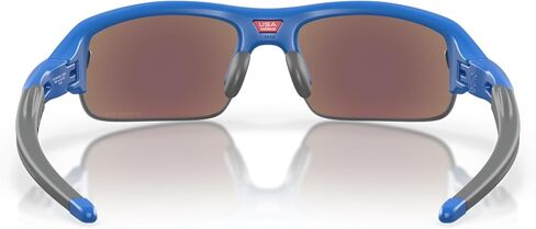 Oakley Youth OJ9008 Flak XXS Square Sunglasses, Matte White/Prizm Sapphire, 58 mm in Saudi Arabia