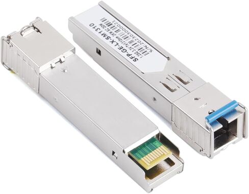 1/5/10Pair Gigabit Fiber SFP Module Fiber Transceiver - 1000M, 1.25G, SC Connector, 1310nm/1490nm/1550nm Single Mode AB Fit for Ethernet Switch (1 Pair, 120KM) in Kuwait