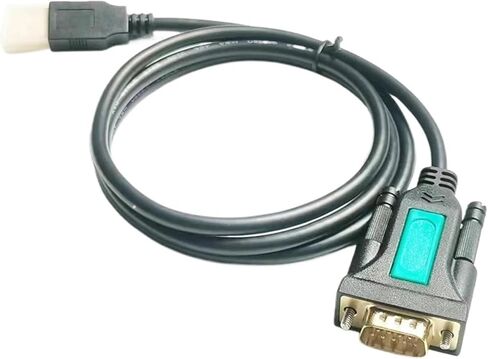 F1T-D2I USB RS232 Serial to DB9 Male Converter Adapter Cable مع مجموعة شرائح FT232RL للفوز 7/8/10 Vista XP 2000 Linux in Saudi Arabia