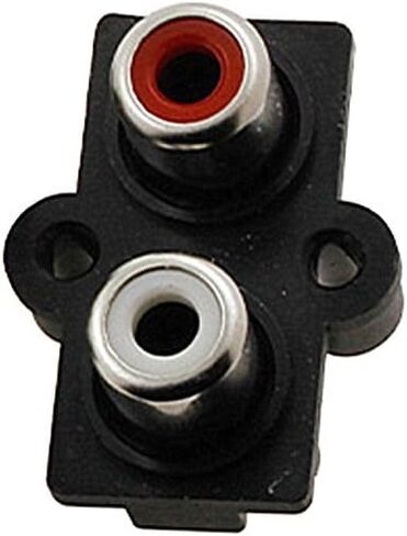 Oiyagai 10 Pack 2 RCA Female Jack Connectors for PCB Mounting – Dual AV Audio Video Sockets for DIY Electronics and Amplifier Projects in Kuwait