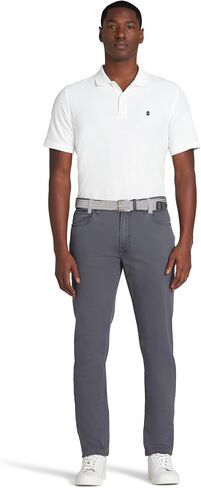 IZOD Mens Sportflex Max Straight Fit Chino Pants (Cadet Navy, 36Wx32L) in Saudi Arabia