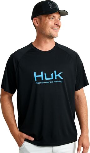 HUK Men's Pursuit Short Sleeve, Performance Shirt + Sun Protection in Saudi Arabia