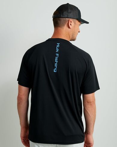 HUK Men's Pursuit Short Sleeve, Performance Shirt + Sun Protection in Saudi Arabia