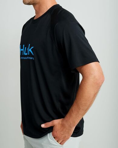 HUK Men's Pursuit Short Sleeve, Performance Shirt + Sun Protection in Saudi Arabia