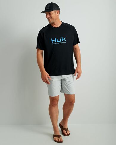 HUK Men's Pursuit Short Sleeve, Performance Shirt + Sun Protection in Saudi Arabia