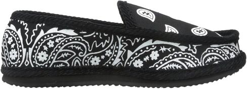 Troooper America KS-002 Bandanna Paisley Slip-On House Shoe Slippers (10, Navy/White) in Kuwait
