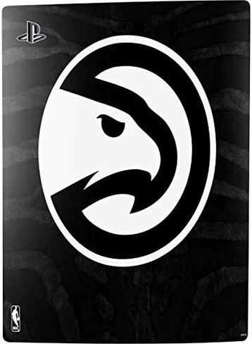 Skinit Decal Gaming Skin Compatible with PS5 Bundle - Officially Licensed NBA Atlanta Hawks Dark Rust Design in Saudi Arabia