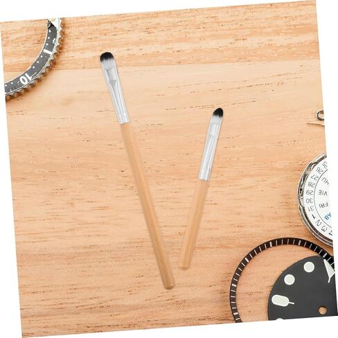 2pcs Watch Cleaning Brush فرشاة تنظيف الزيت الصغيرة لإزالة الغبار تصميم Bristle Watch Tool in Kuwait